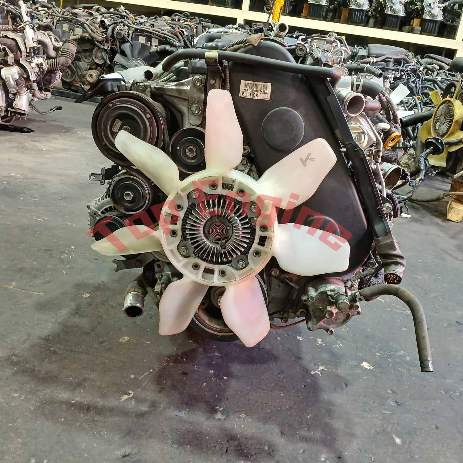 Used Toyota 1KD-FTV 3.0L Turbo Diesel Engine | Reliable Power for Hiace 2005–2019